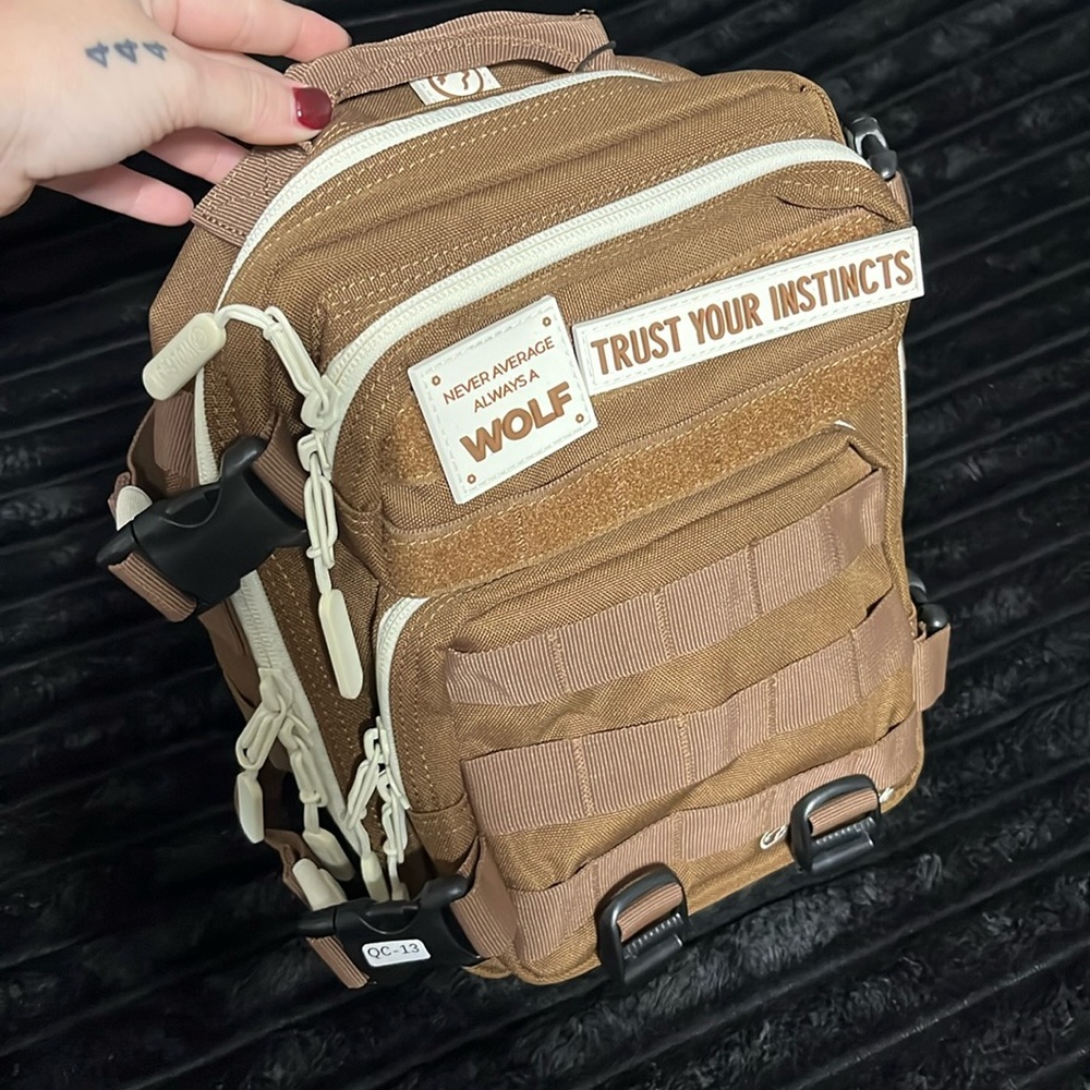 Wolf mini gym bag mocha brown